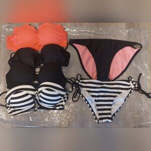 Bundle bathing suit tops and bottoms.